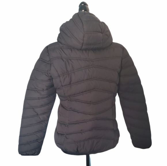 Roosevelt American College Black Puffer Jacket - Picture 3 of 4
